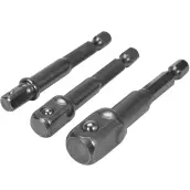 JUEGO 3 ADAPTADORES LLAVES VASO 1/4-3/8-1/2´ YT-04685 YATO