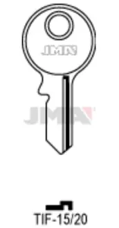 CAJA 50 LLAVES TIF15/20 JMA