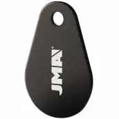 BOLSA 10 LLAVES PROXIMIDAD BADGE NEGRA JMA