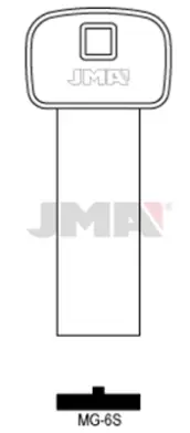 BOLSA 10 LLAVES IMAN MG6S JMA