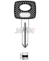 BOLSA 10 LLAVES ME2P PLASTICO LATON JMA