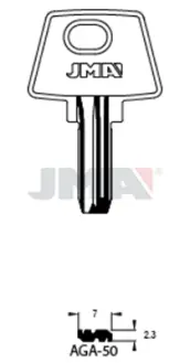 BOLSA 10 LLAVES AGA50 SEGURIDAD JMA