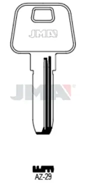 BOLSA 10 LLAVES AZ29 SEGURIDAD JMA