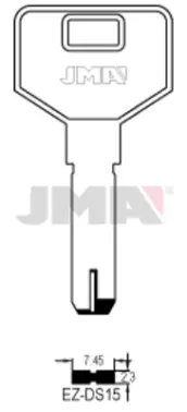 BOLSA 10 LLAVES EZDS15 SEGURIDAD JMA
