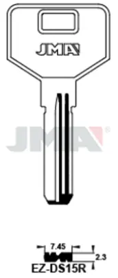 BOLSA 10 LLAVES EZDS15R SEGURIDAD JMA