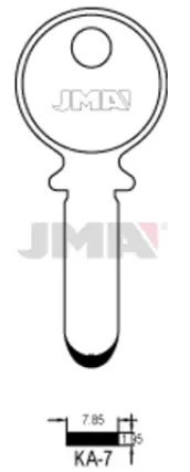 BOLSA 10 LLAVES KA7 SEGURIDAD JMA