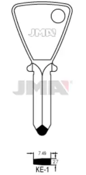 BOLSA 10 LLAVES KE1 SEGURIDAD JMA