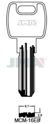 BOLSA 10 LLAVES MCM16E8 SEGURIDAD JMA