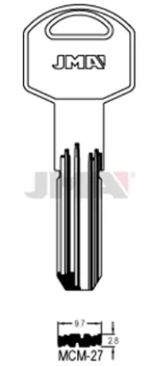 BOLSA 10 LLAVES MCM27 SEGURIDAD JMA