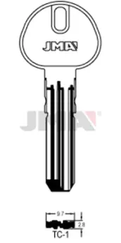 BOLSA 10 LLAVES TC1 SEGURIDAD PARA TECON TC-6 JMA