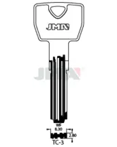 BOLSA 10 LLAVES TC3 SEGURIDAD PARA TECON JMA