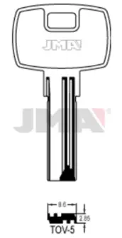 BOLSA 10 LLAVES TOV5 SEGURIDAD JMA
