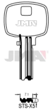 BOLSA 10 LLAVES STSX5 SEGURIDAD JMA