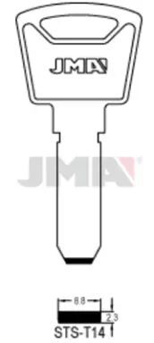 BOLSA 10 LLAVES STST14 SEGURIDAD JMA