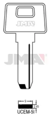BOLSA 10 LLAVES UCEM5I SEGURIDAD JMA