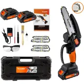 MOTOSIERRA ELECTRICA 2 BATERIAS 21V 2.0Ah CORTE 150mm AF150 ALTUNA