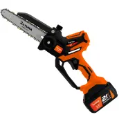 MOTOSIERRA ELECTRICA 2 BATERIAS 21V 4.0Ah CORTE 180mm AF180 ALTUNA