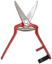 TIJERA PODA VENDIMIA RECTA 19cm 1027-19 CM-F PAJARITA