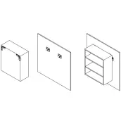 CAJA 50 COLGADOR MUEBLE ZINCADO Nº6 1785 AMIG