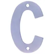 LETRA C INOX 10cm 6764 AMIG