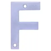 LETRA F INOX 10cm 6767 AMIG