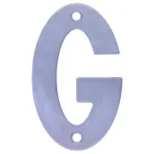 LETRA G INOX 10cm 10461 AMIG