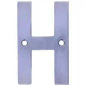 LETRA H INOX 10cm 10462 AMIG