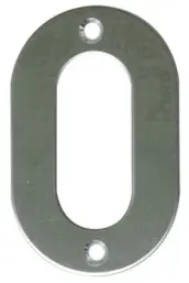NUMERO 0 INOX 10cm 6768 AMIG