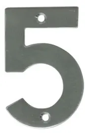 NUMERO 5 INOX 10cm 6773 AMIG