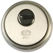 ESCUDO MACIZO CROMO 65mm MOD. 30 7342 AMIG