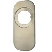 EMBELLECEDOR ESCUDO CROMO MATE 165x74mm mod.10 8050 AMIG