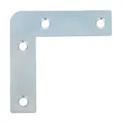 CAJA 100 ESCUADRAS PLANAS ZINCADA 1-60mm 403 AMIG