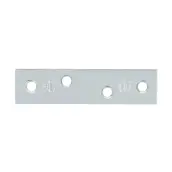 CAJA 100 PLACA RECTA ZINCADA 1-80mm 421 AMIG