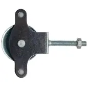 CAJA 25 POLEA TENDER ROLDANA METAL TUERCA M6x60mm 89022 MICEL