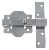 CERROJO PASADOR CROMO 115mm MOD. 1P 19233 AMIG