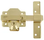 CERROJO LLAVE SEGURIDAD 85mm ORO MOD. 1 5342 AMIG
