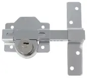 CERROJO LLAVE SEGURIDAD CROMO 88mm MOD. 6 6932 AMIG