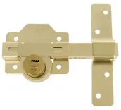 CERROJO LLAVE SEGURIDAD ORO 88mm MOD. 6 6934 AMIG