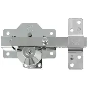 CERROJO ALTA SEGURIDAD ANTIBUMPING CROMO 90mm MOD. 1PLUS 22020 AMIG