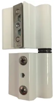 BOLSA 2 BISAGRA PERFIL 40/20 ALUMINIO BLANCO DERECHA 68039 MICEL