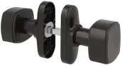 JUEGO POMO RECUPERABLE ALUMINIO NEGRO 22040 AMIG