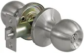 POMO REDONDO LLAVE Y CONDENA CROMO MATE MOD. 610 11161 AMIG