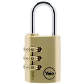 CANDADO COMBINACION LATON 30mm Y150/30/125/1 YALE