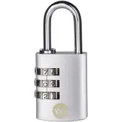 CANDADO COMBINACION ALUMINIO 30mm YE151B/30/125/1 YALE
