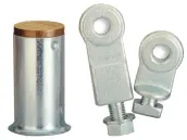ANCLAJE CANDADO PERSIANA 77070 BL LINCE