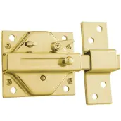 CERROJO SEGURIDAD CS88L M50 LATONADO B/REDONDO 85mm IFAM