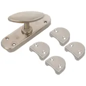 CAJA 2 FALLEBAS NIQUEL 116x32mm MOD. 7 157 AMIG