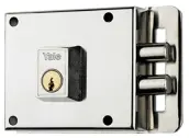 CERRADURA 6-0 100 DCH NIQUEL YALE