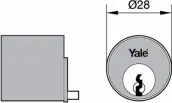 MEDIO BOMBILLO PARA 45-E 48-E Y 52 Y5CIL45E48E52 YALE