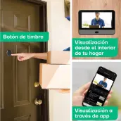 MIRILLA DIGITAL CONECTADA APP 4.3´ SENSOR MOVIMIENTO Y ALERTA VIGILANS ARREGI